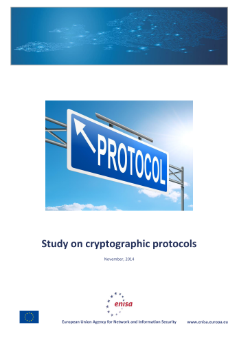 2014 Nov ENISA - Study on cryptographic protocols